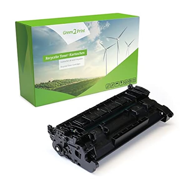 Green2Print Hoogwaardige toner zwart 10000 Pagina's compatibel met HP CF259X, 59X Hoogwaardige toner geschikt voor HP LaserJet Pro M304, M305, M404, M405, LaserJet Enterprise M406, M407, M430, La